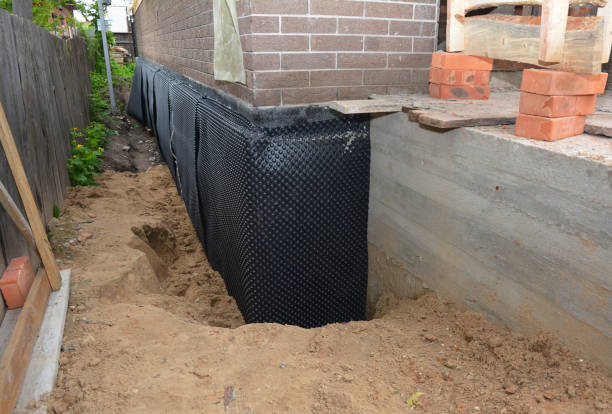 Crawl space vapor barrier installation in Lebanon, VA